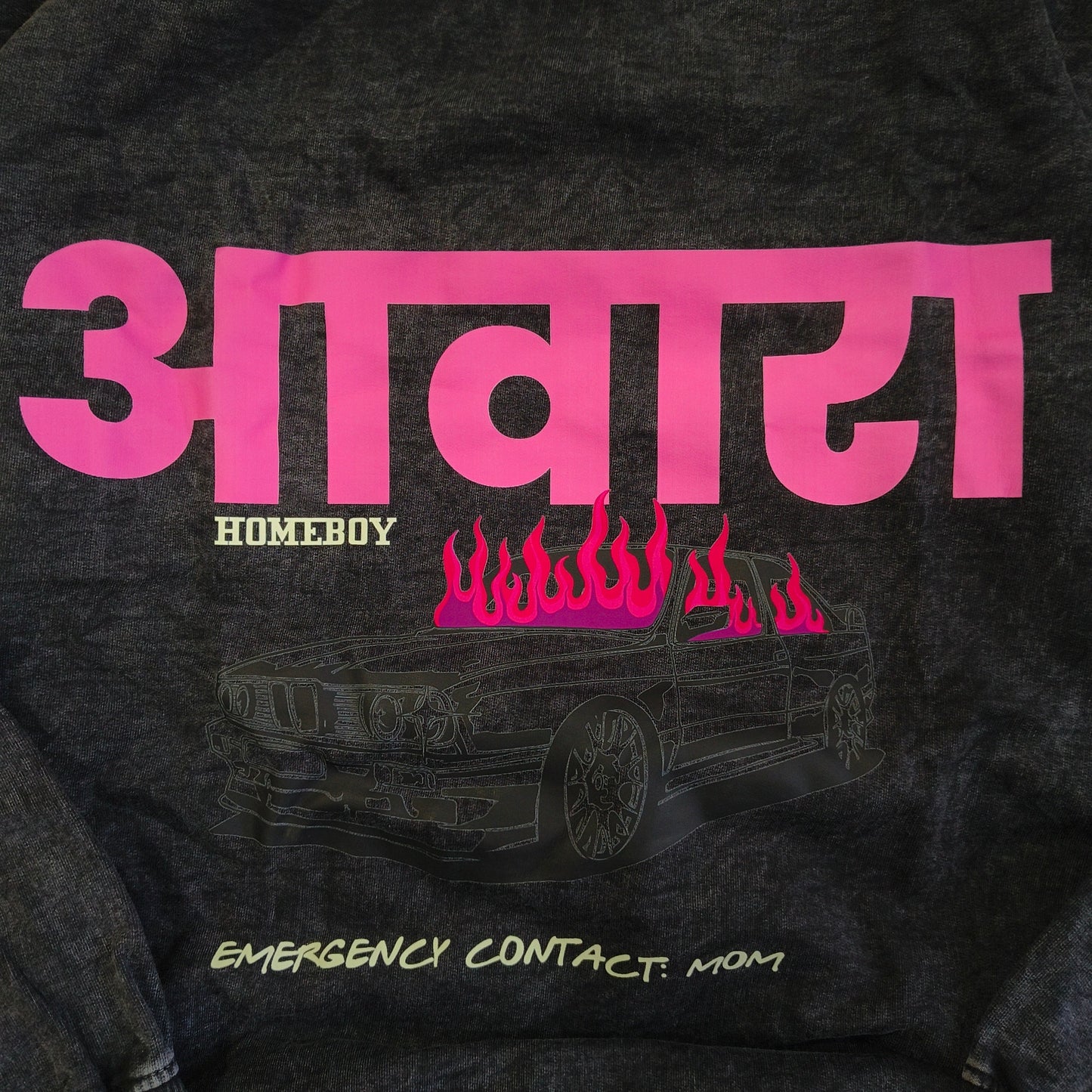 Acid wash sweatshirt