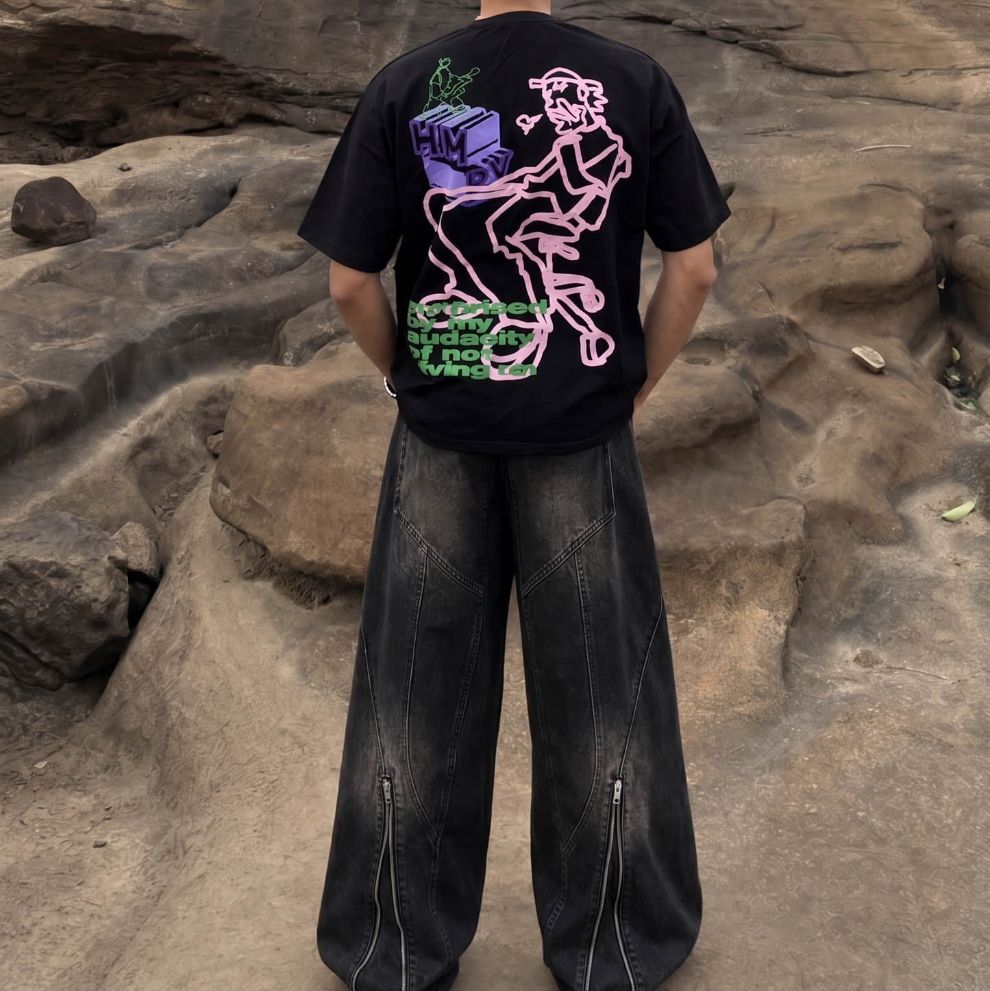 Audacity Black tee