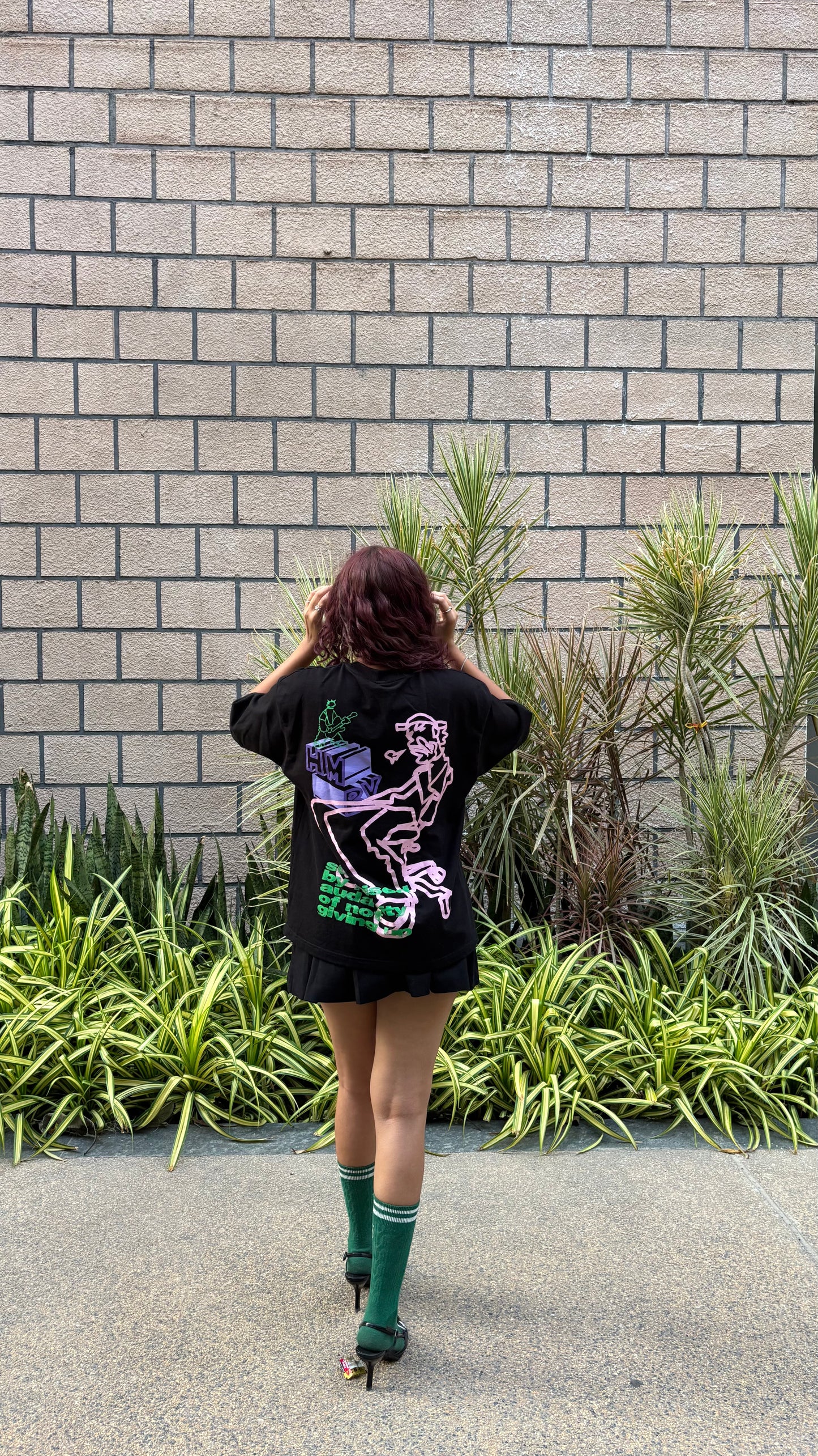 Audacity Black tee