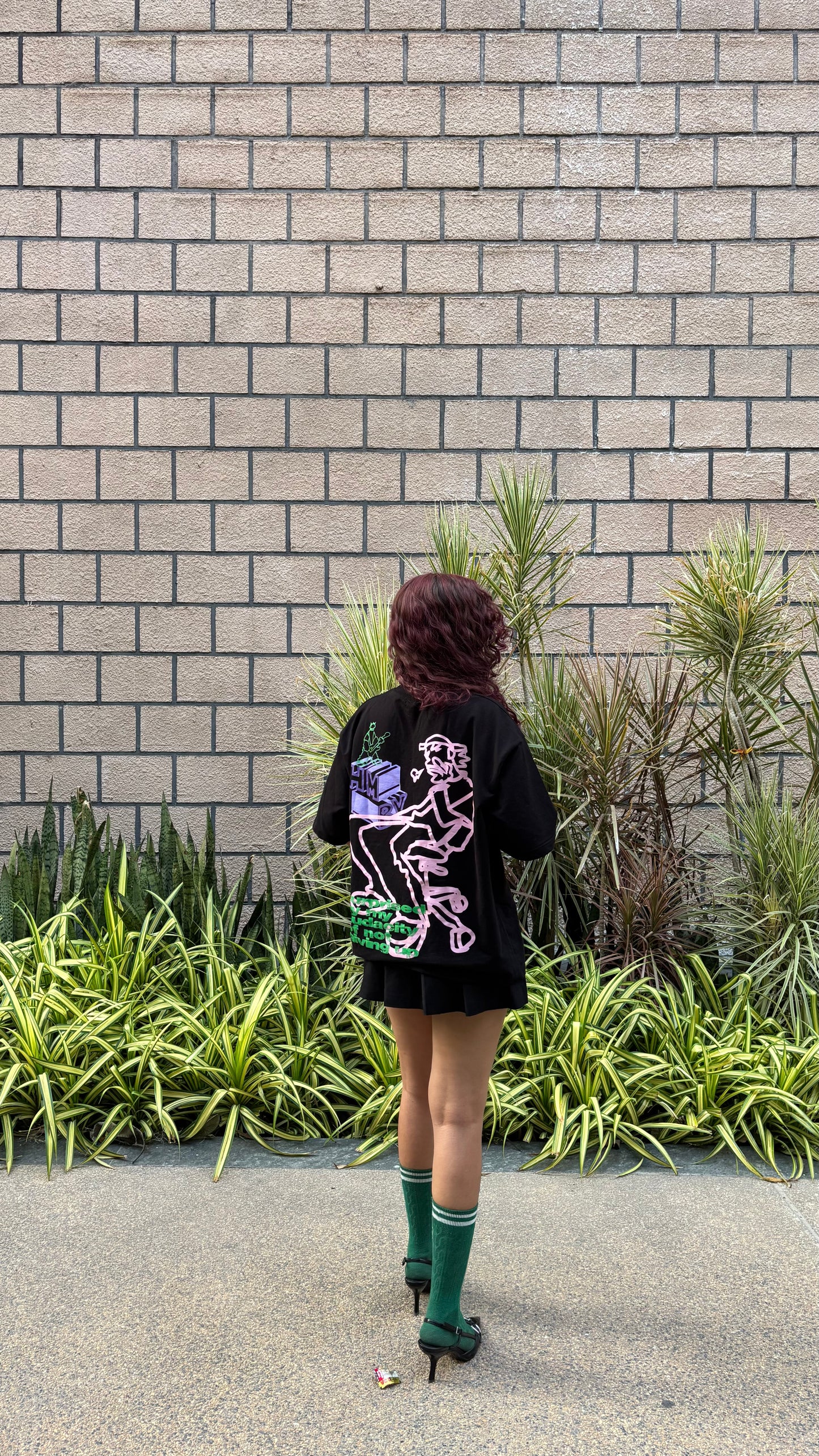 Audacity Black tee