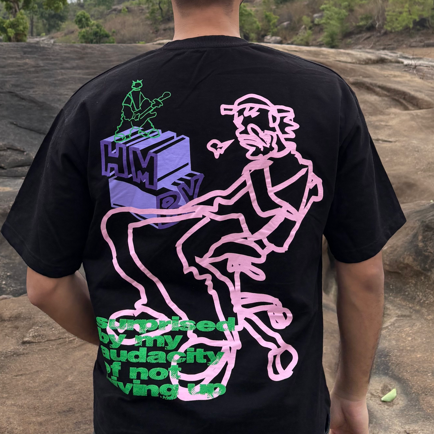 Audacity Black tee