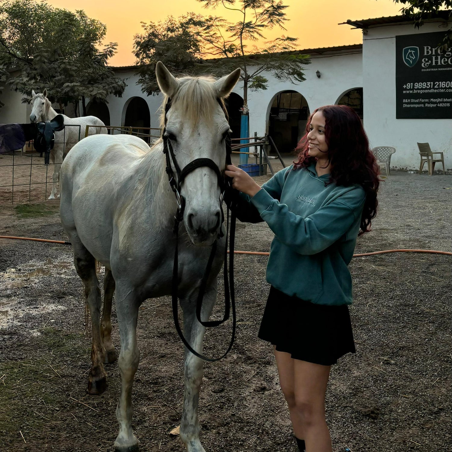 Green aesthetic hoodie