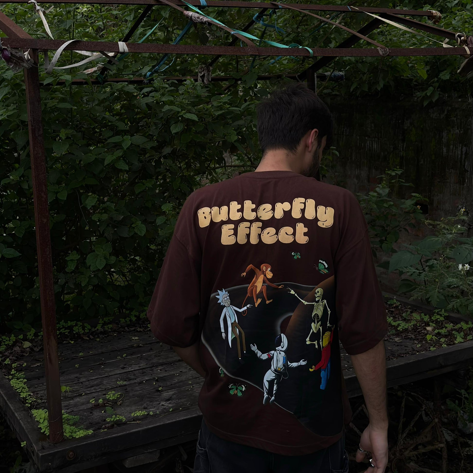 Brown Oversized Tshirt 240 GSM