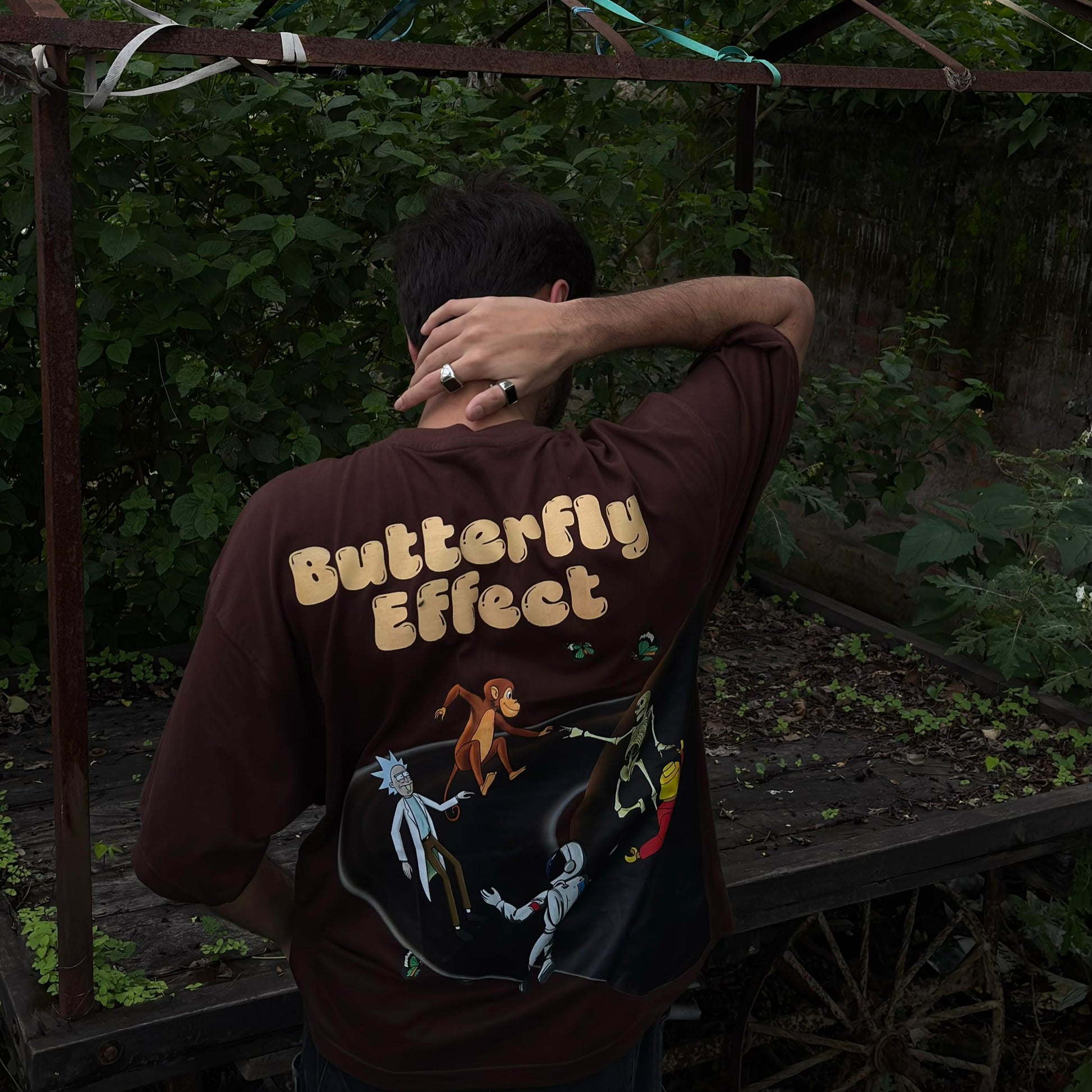 Brown Oversized Tshirt